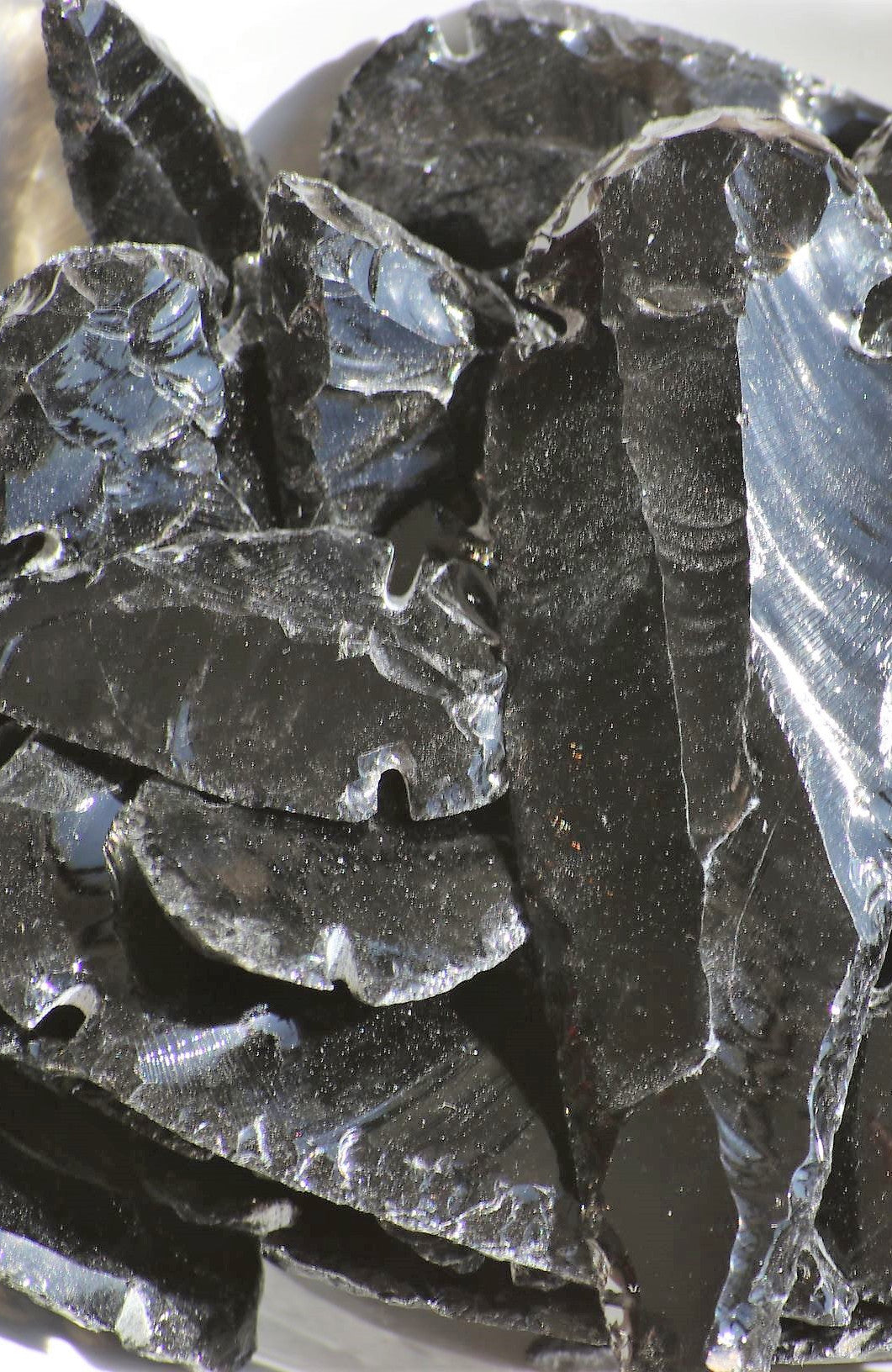 Black Obsidian Arrowhead